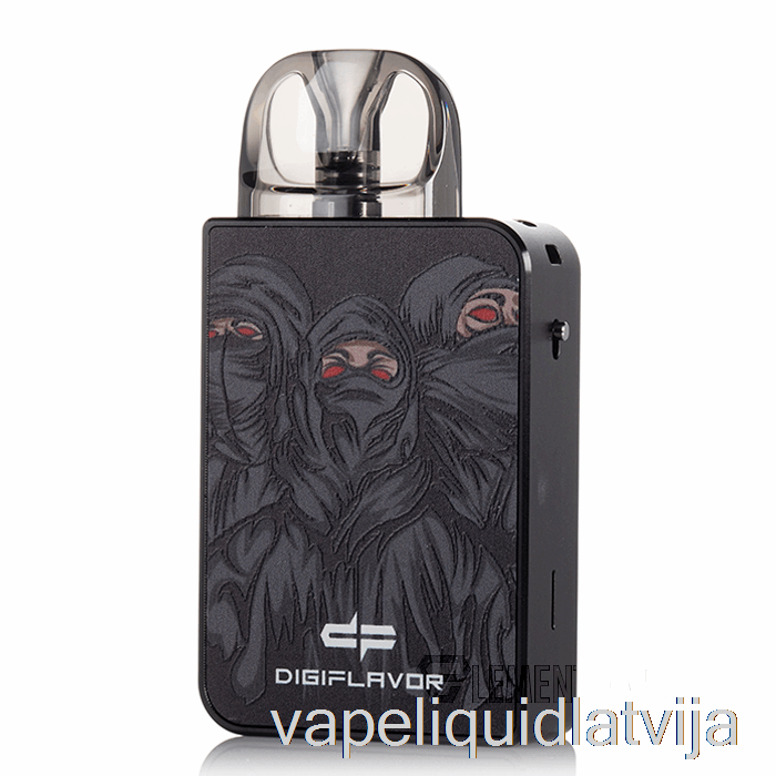 Digiflavor Digi-u Pod Sistēma Ninja Tumšs Vape šķidrums